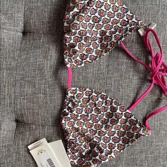 Tory Burch Gabriella Allegria Paisley Large NWT - Picture 4 of 6